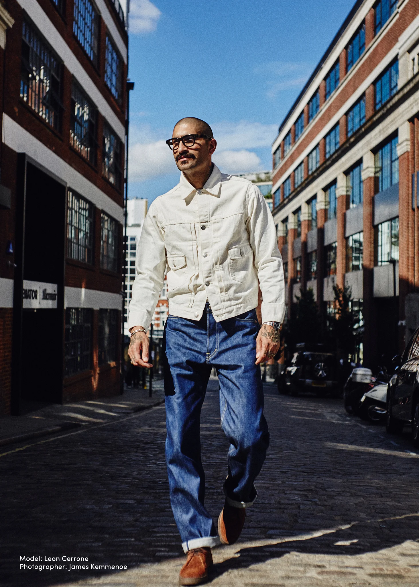 Men's Dawson Denim Type II Jacket Raw Ecru - Image 3