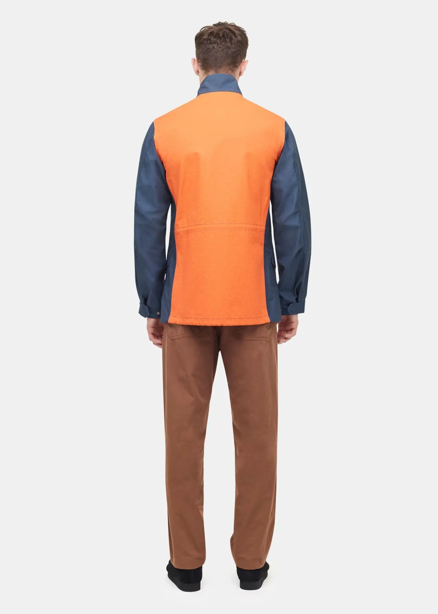Men's E. Tautz x Gloverall Field Jacket Blue - Image 4