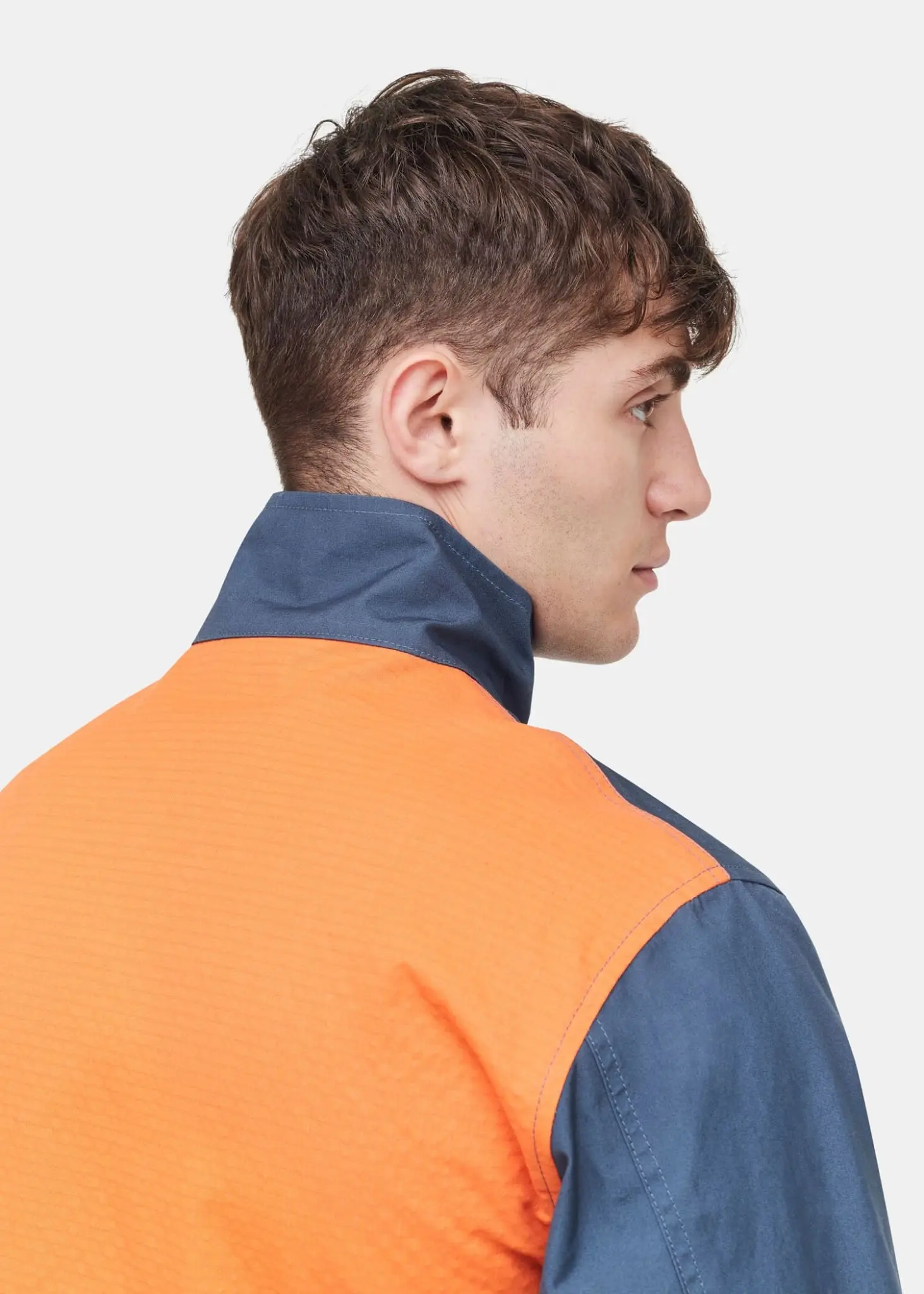 Men's E. Tautz x Gloverall Field Jacket Blue - Image 6