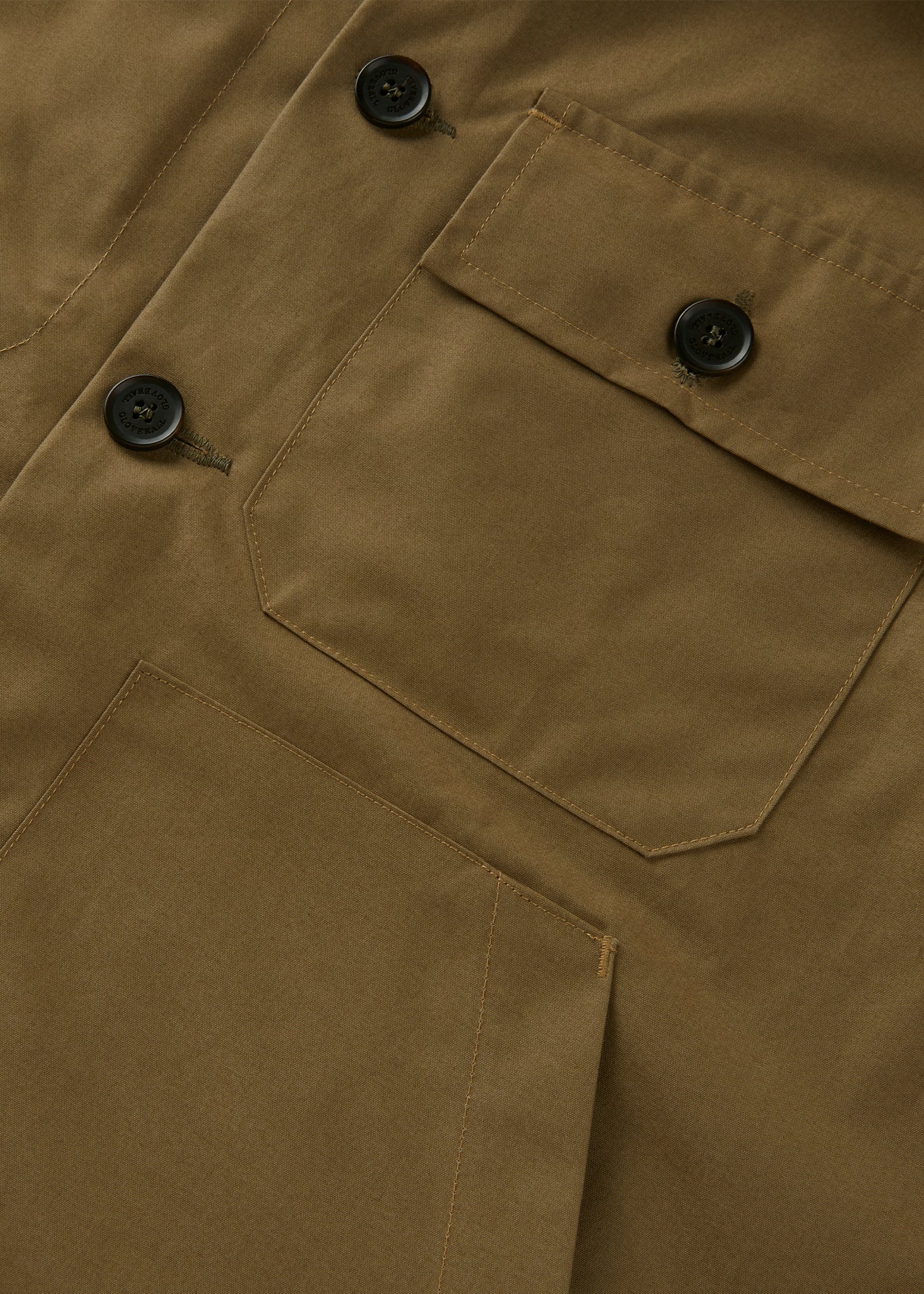 Men's Renewed Works Button Jacket Sand - Image 4