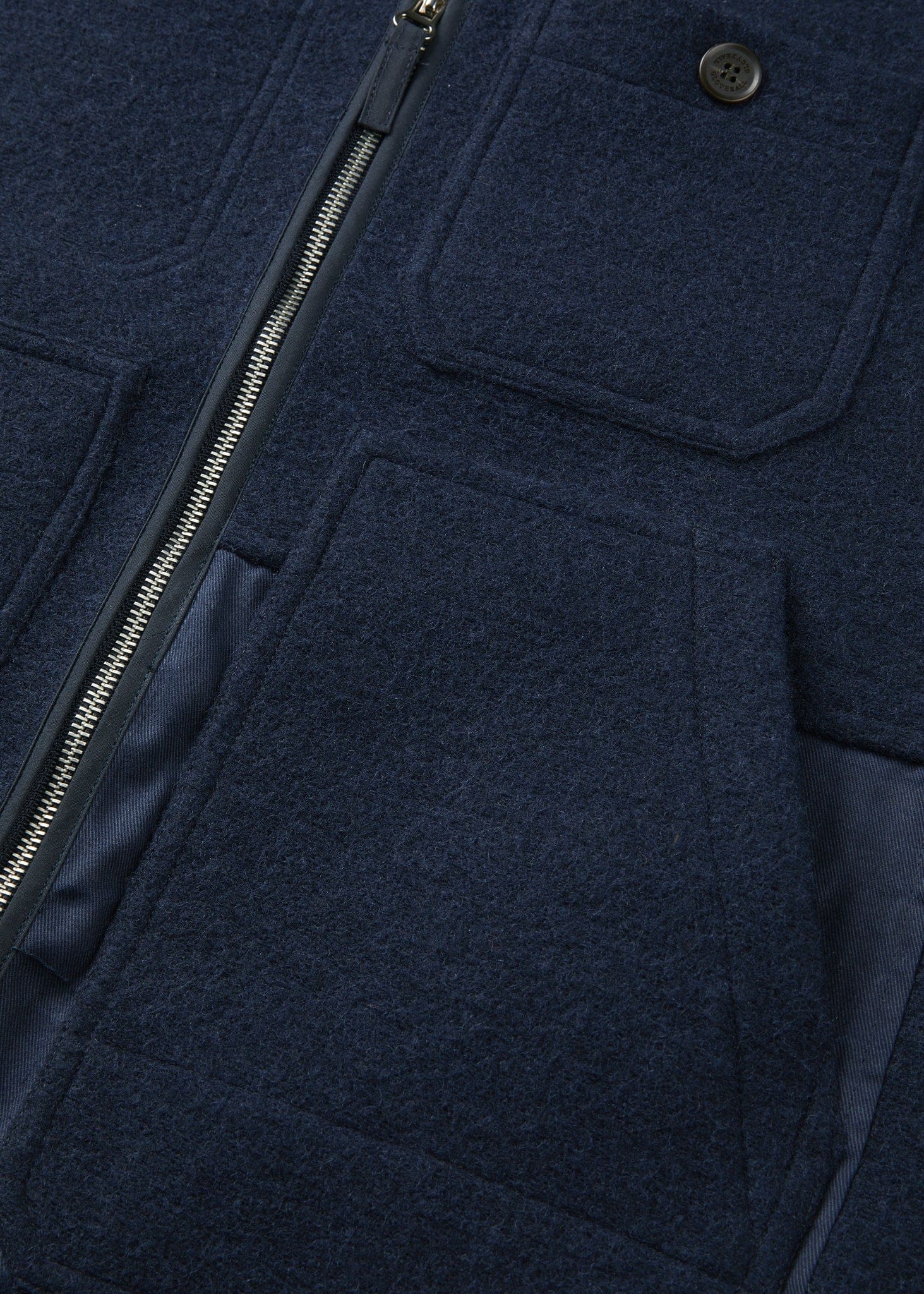 Men's Renewed Works Vest Navy - Image 3