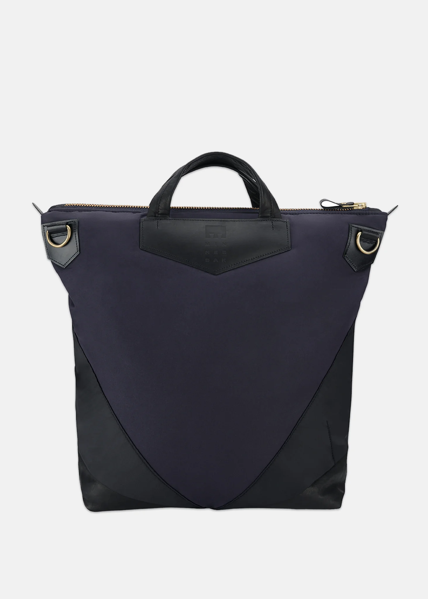 Unisex Gloverall x Minnessak Cross Body Bag Navy - Image 6