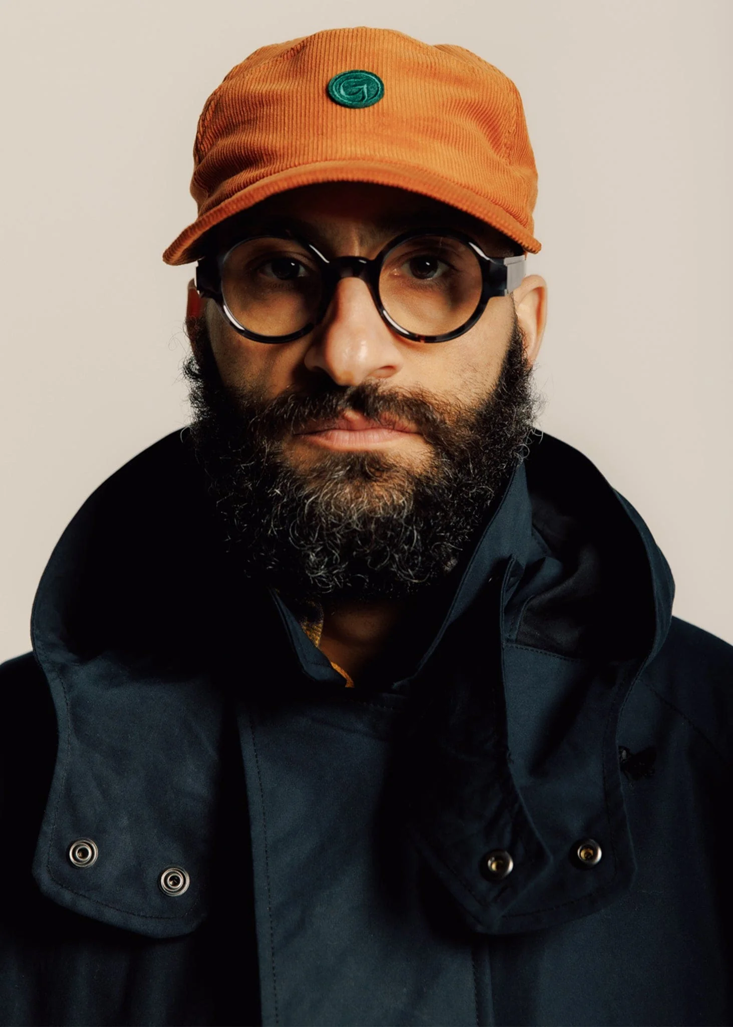 Unisex Renewed Hulme Cap Orange - Image 7