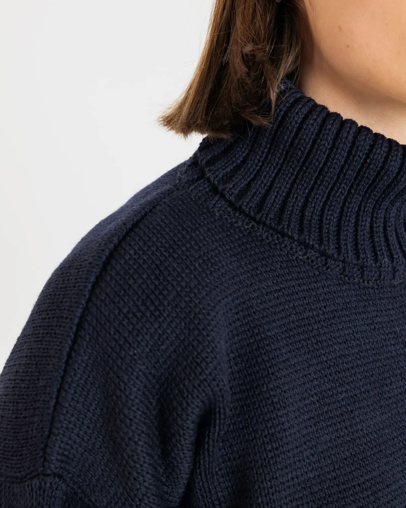 Women's Submariner Jumper Navy - Image 4